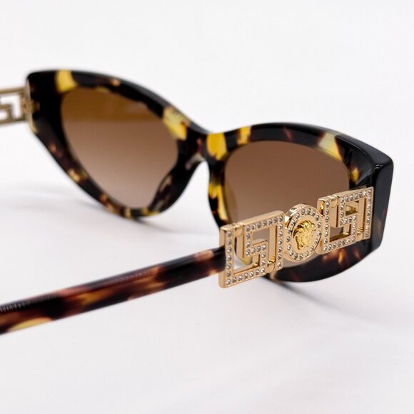 NEW VERSACE VE4470B 5470/13 SUNGLASSES VE4470B 547013 HAVANA MOD 4470B 5470/13 - Picture 9 of 12